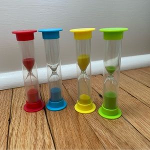 Small Sand Timers Teaching Tool